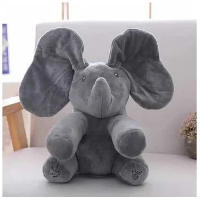 Peek a Boo Elephant Teddy Bear Plush Toy