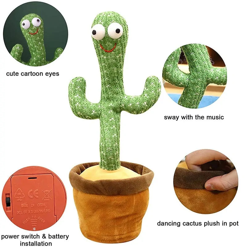 Dancing Cactus Plush Toy