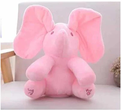 Peek a Boo Elephant Teddy Bear Plush Toy